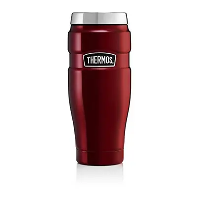 Thermos Stainless Steel King Travel Tumbler, Red, ml, Count (Pack of 1)