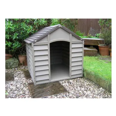 LARGE DOG KENNEL BR DURABLE PLASTIC WINTER HOUSE