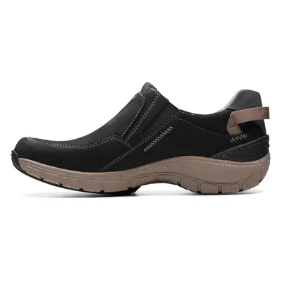 Clarks Womens Wave Plateau Oxford Black Nubuck