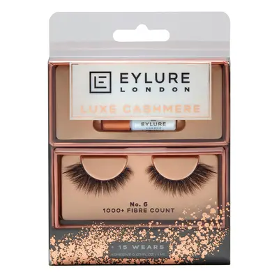 Eylure False Lashes Luxe Cashmere No. with Adhesive Included Pai