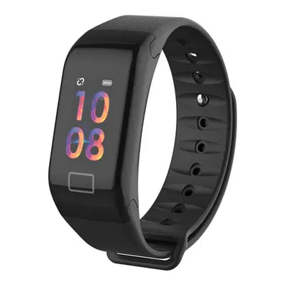 (Black) 0.96'' OLED Touch Screen Waterproof Smart Watch Monitor Fitness Exercise Bracelet Mi Ban