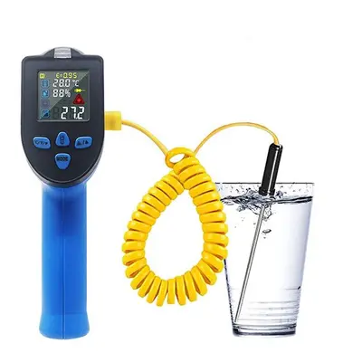 -50~500 Dual Laser Non Contact Digital Infrared Thermometer Industrial Temperature Measuring Too