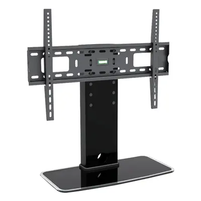 kenable Universal Stand Adjustable Height TV Glass Pedestal for to inch TVs