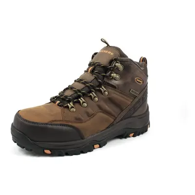 Skechers mens Relaxed Fit Resment Traven Hiking Boot Dark Brown