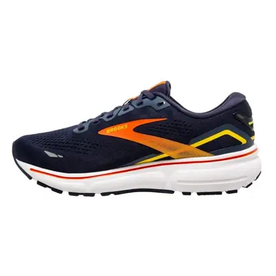 Brooks Plush Cushion Neutral Support Men's Mesh Trainers (Navy Yellw