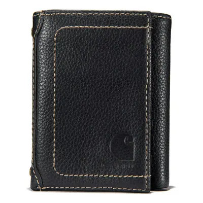 carhartt Mens Trifold Durable Wallets Available canvas Styles Pebbl