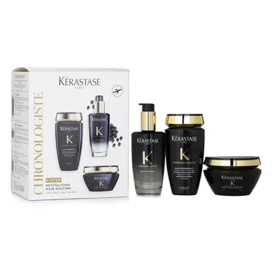 Kerastase - Black Diamond Key Source All-Round Repair Kit - 3pcs