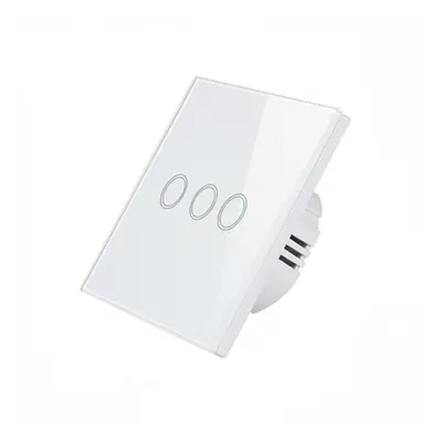 (1 Way, Neutral Line) Smart WIFI+RF433 Touch Wall Switch Tuya APP Remote Control Timer Work With