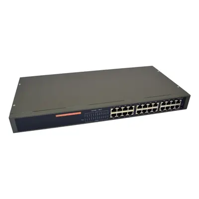 24 Port GIGABIT Unmanaged Ethernet Network Rack Mount Switch