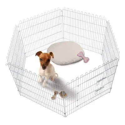 FLAMINGO Indoor Outdoor Puppy Dog Run Playpen Crate Pet Exercise Fence