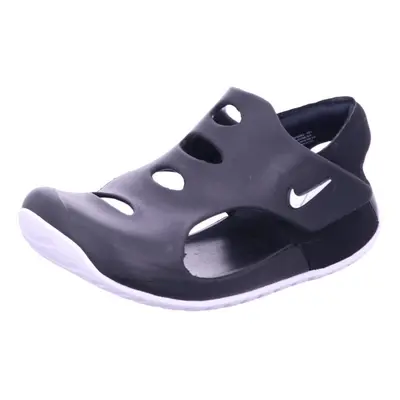 Nike unisex-child Sunray Protect sandal Black/White Little Kid