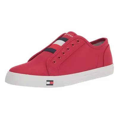 Tommy Hilfiger Women's ANNI Sneaker Red Bean 5.5