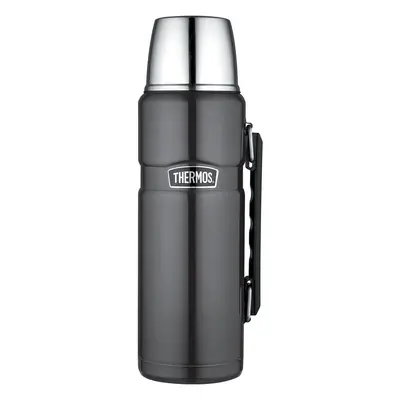 Thermos Stainless King Flask, Gun Metal, 1.2