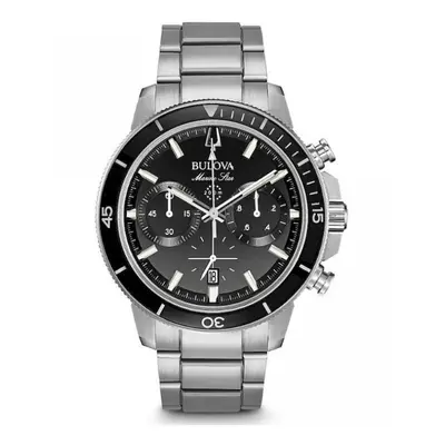 Bulova Men watch 96B272 Chronograph, luminous hands