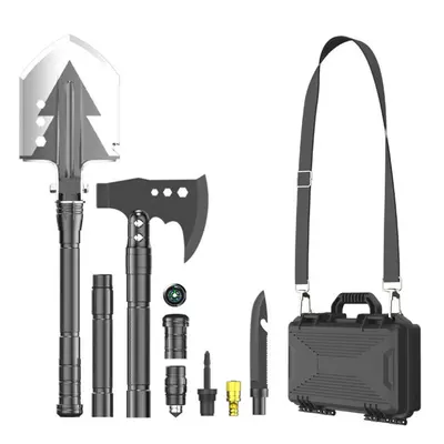 Hyperanger Multifunctional Shovel Tactical Outdoor Survival Emergency Camping