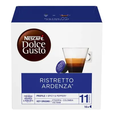 Nescafe Dolce Gusto Ristretto Ardenza Coffee Pods (Pack of 3, Total Capsules)