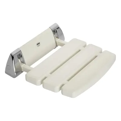 Mira Showers Shower seat Wall Mounted folding Shower seat Shower Accessory White 2.1536.129