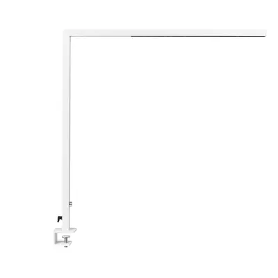 LED Clamp-On Desk Lamp VOLANS With Dimmer Metal White