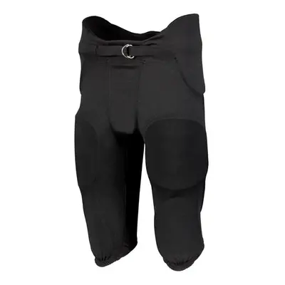 Russell F25PFW.BLK.M Youth Integrated Piece Pad Pant, Black - Medium