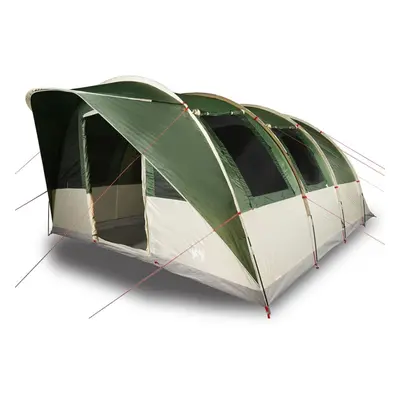 (green) vidaXL Camping Tent Tunnel 5-Person Lightweight Tent Beach Tent Waterproof