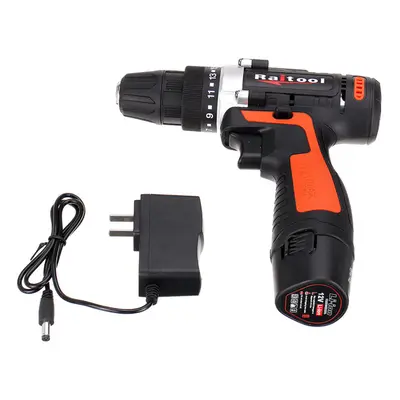 (12V) 12V/24V Lithium Battery Power Drill Cordless Rechargeable Speed Electric Drill