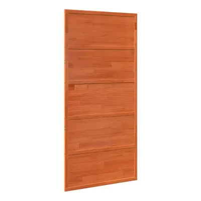 (wax brown, x cm) vidaXL Barn Door Hanging Sliding Door Home Internal Barn Door Solid Wood Pine