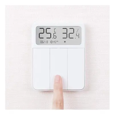 Bluetooth Mesh Smart Wall Switch Temperature & Humidity Sensor Thermometer Hygrometer Light Remo