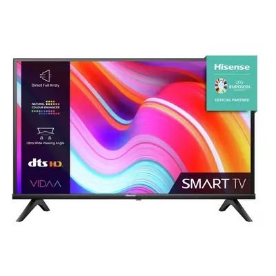 Hisense SMART Full HD TV 40E4KTUK 40" 1080p HDR LED Freeview Play