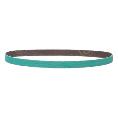 3M Green Corps Abrasive File Belt 40+ Grit 1/2 in x in Pack of Belts Resin Bonded Spot Weld Remo