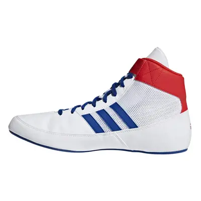 Adidas Men's HVC Wrestling Shoe White/Royal/Red 9.5