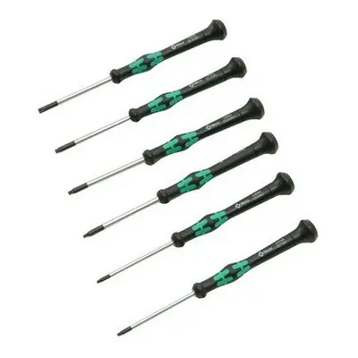 Wera Kraftform 2035/6 Micro Screwdriver Set Slot Phillips (PH00 PH0)