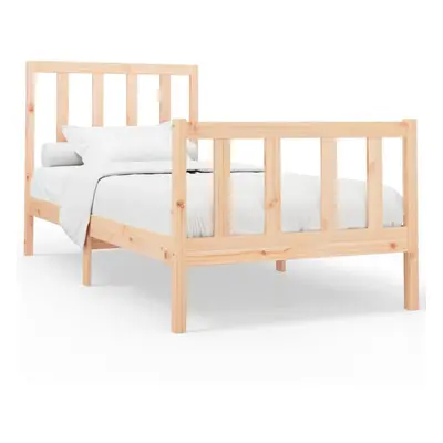 (brown, x cm) vidaXL Solid Wood Pine Bed Frame Wooden Bedstead Bed Base Multi Colours/Sizes