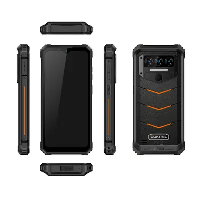 (orange) Oukitel WP38 Rugged Smartphone 6GB+128GB