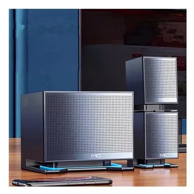 (Upgrade) Home Theater System Wireless Computer Speakers Hi-Fi Stereo Subwoofer with Microphone 