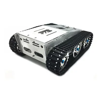 DIY Self-assembled RC Robot Tank Car Chassis With Crawler Kit