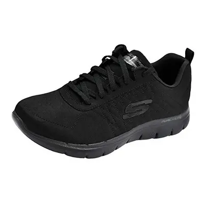 Skechers Women's Flex Appeal 2.0 Black Sneaker M US