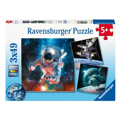 Ravensburger - Puzzle Space Adventures Astronaut Space Rockets Chil