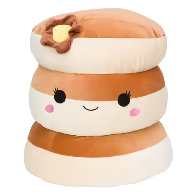 Squishmallows Original 12-Inch Rayen Pancake 3-Stack with Butter Flower - Medium-Sized Ultrasoft