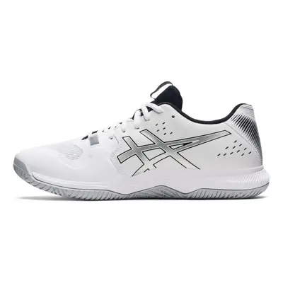 ASICS Men's GEL-TACTIC Indoor Sport Shoes WHITE/PURE Silver