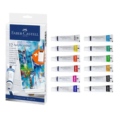 FaberCastell Acrylic Paint Set Paint Tube Colors Acrylic Paint Set for Adults