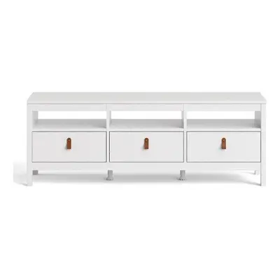 Barcelona Tv-unit drawers in White