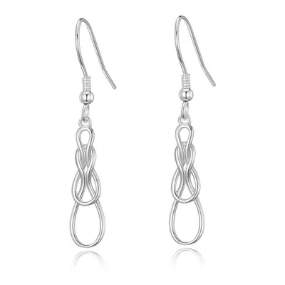 Philip Jones Sterling Silver Celtic Knot Earrings