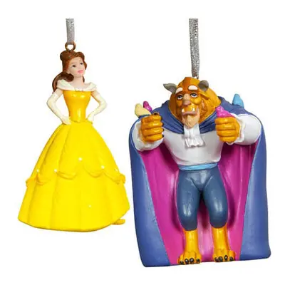 Disney Beauty and the Beast 3D Hanging Decoration Set