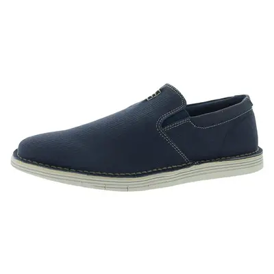 Clarks Men's Forge Free Loafer Sneaker Dark Blue Canvas 8.5