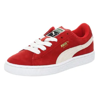 PUMA Suede JR Sneaker High Risk Red/White M US Big Kid