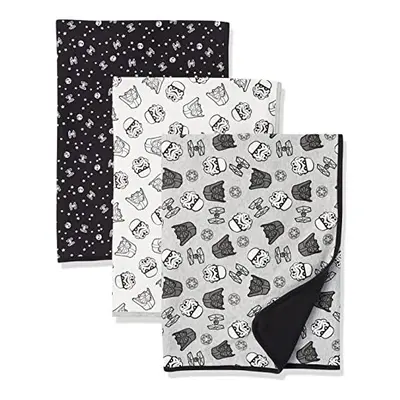 Disney | Marvel | Star Wars Boys' Swaddle Blankets, Pack of 3, 3-pack Star Wars Tiny Trooper, On