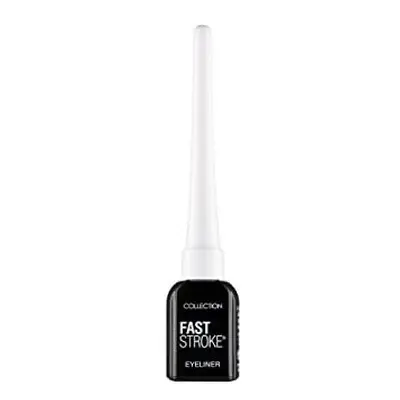 Collection Cosmetics Fast Stroke Eyeliner, Quick Drying Formula, 4ml, White