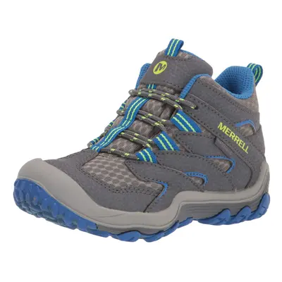 Merrell Chameleon Access MID WTRPF Hiking Boot GreyBlue US Unisex Big Kid