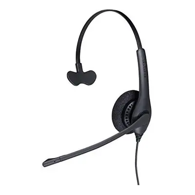 Jabra Biz Quick Disconnect On-Ear Mono Headset - Corded Headphone with Noise-cancelling Micropho