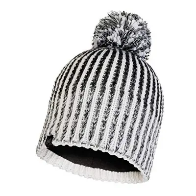 Buff Knitted & Polar Hat, Iver, Grey, One Size